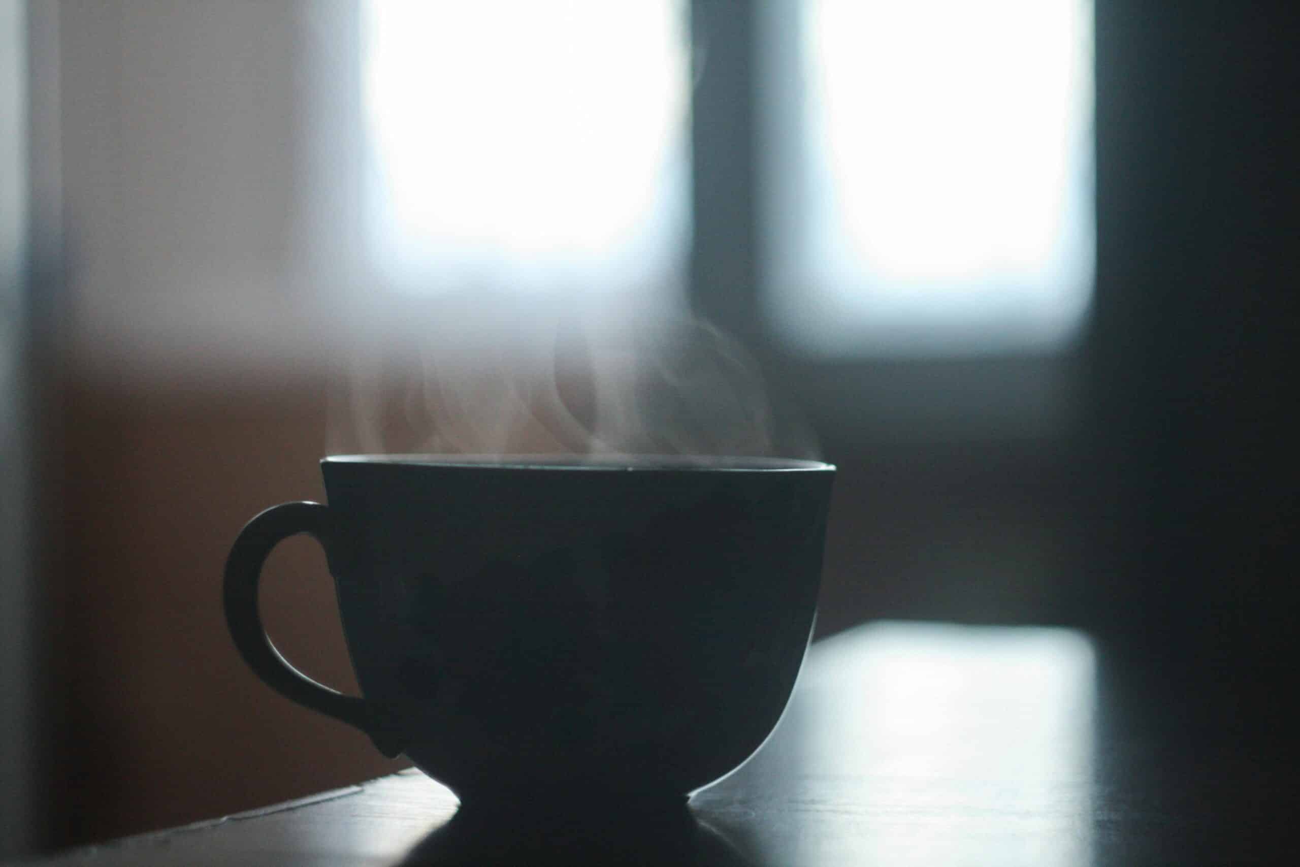 morning cup of coffee